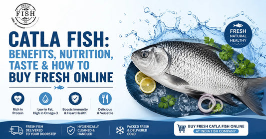 Catla Fish: Benefits, Nutrition, Taste & How to Buy Fresh Online