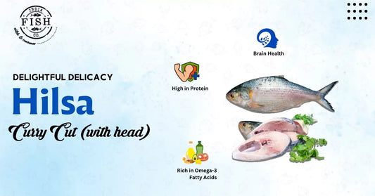 Delightful Delicacy: Hilsa – Curry Cut (with head)