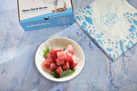 Boneless Cubes of Tuna: A Tasty and Healthful Seafood Choice