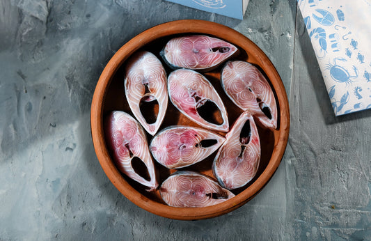 Hilsa Curry Cut with Head & Bone - 1kg