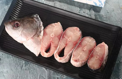 Sole Fillet, 500g & Rohu With Head, 500g