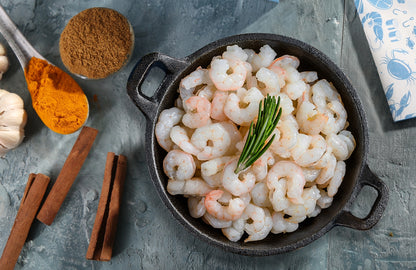 Surmai Curry Cut 500g & Prawns Small 300g