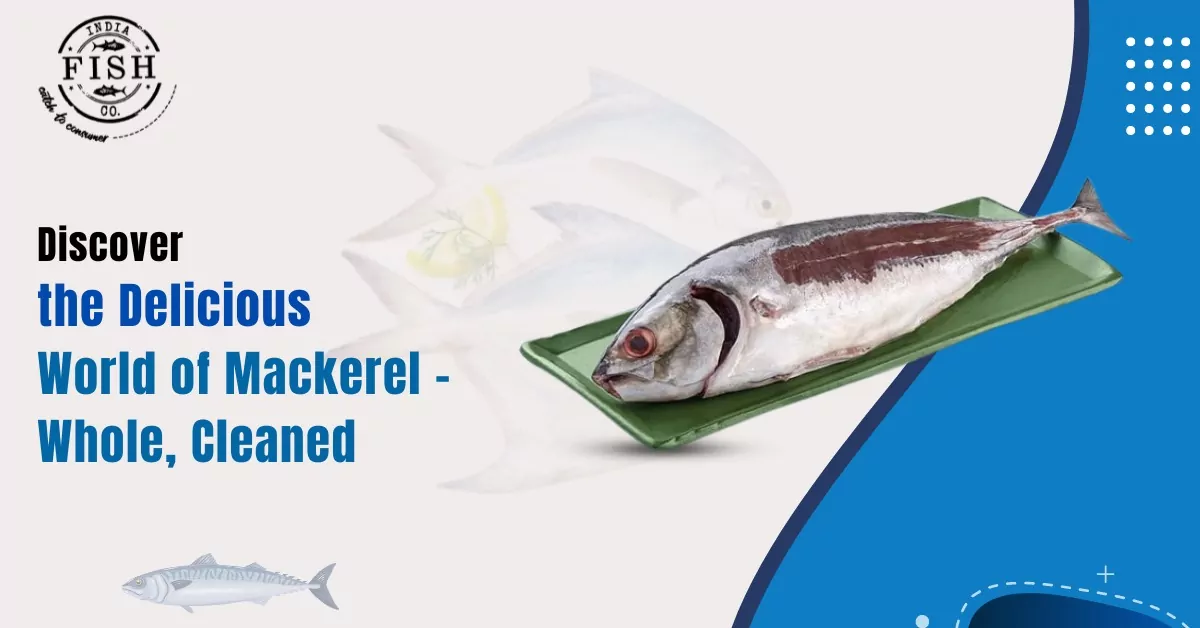 Discover the Delicious World of Mackerel - Whole, Cleaned